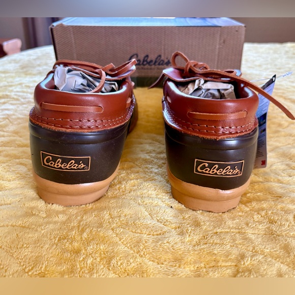 Cabela's Brown Professional Outdoor Insulated Slip On Duck Boots NWT - Picture 8 of 12